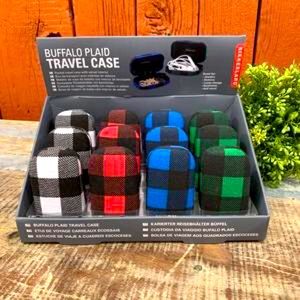 ➕$5 ADD-ON ⭐️NWT⭐️Travel Case Buffalo Check Plaid